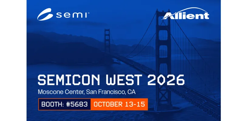 Allient to Showcase Precision Motion Technologies at SEMICON West 2026